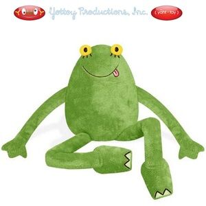 Yottoy BIG FROG CAN'T FIT IN! Stuffed Froggie!